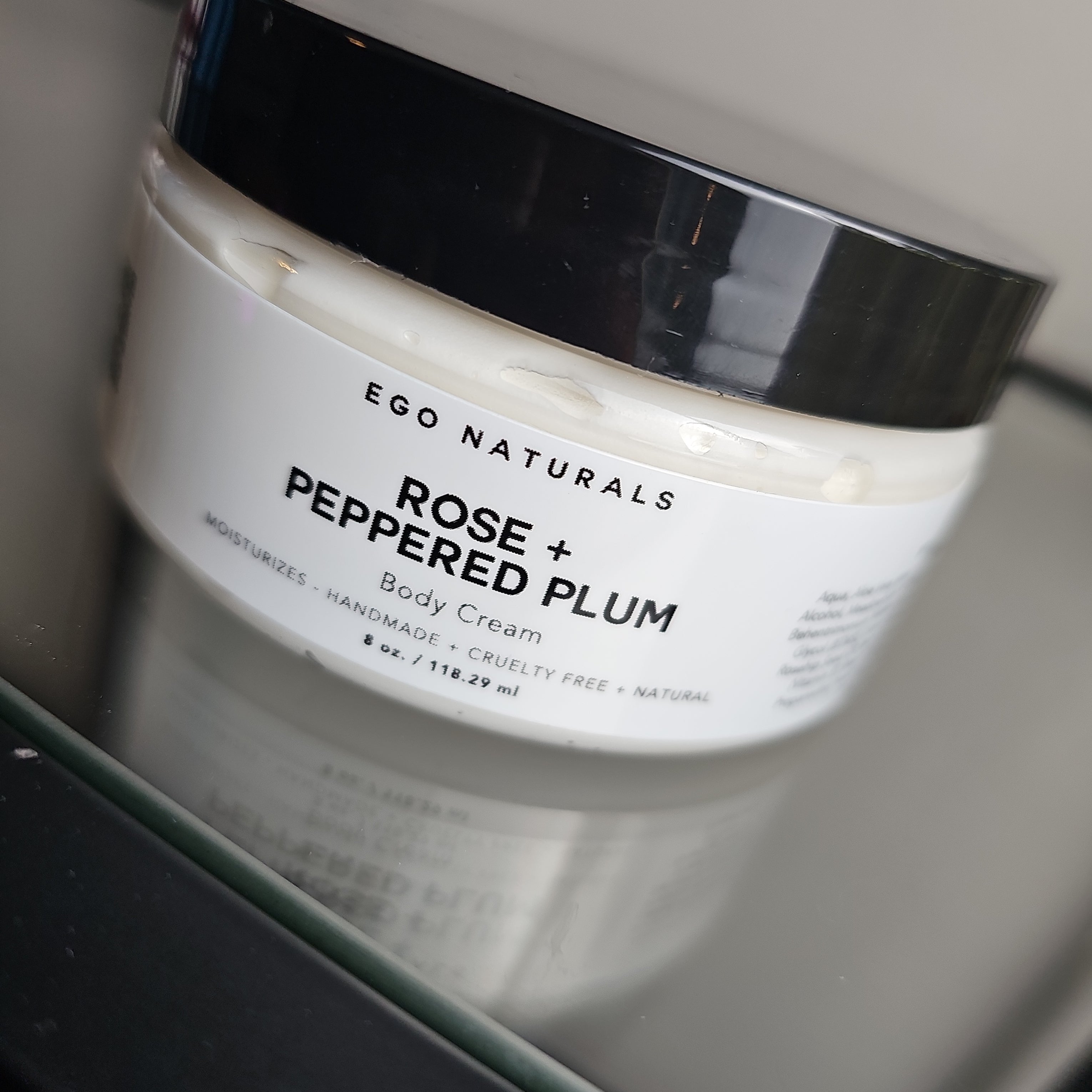 Rose + Peppered Plum Body Dream Cream - Ego Naturals