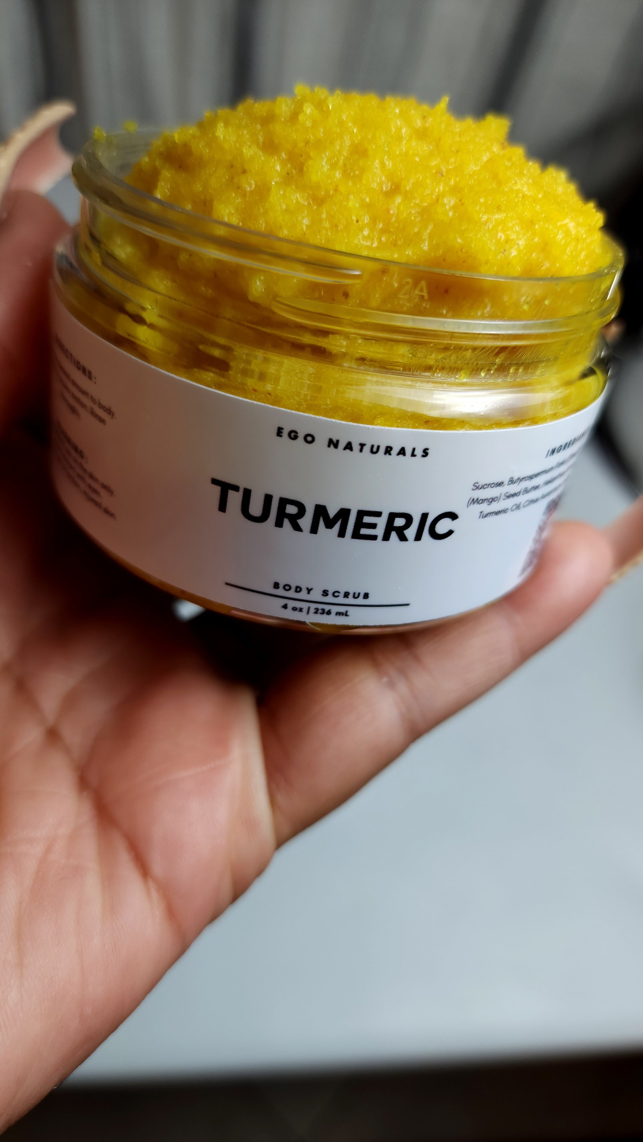 Illuminaughty Turmeric Body Scrub - Ego Naturals