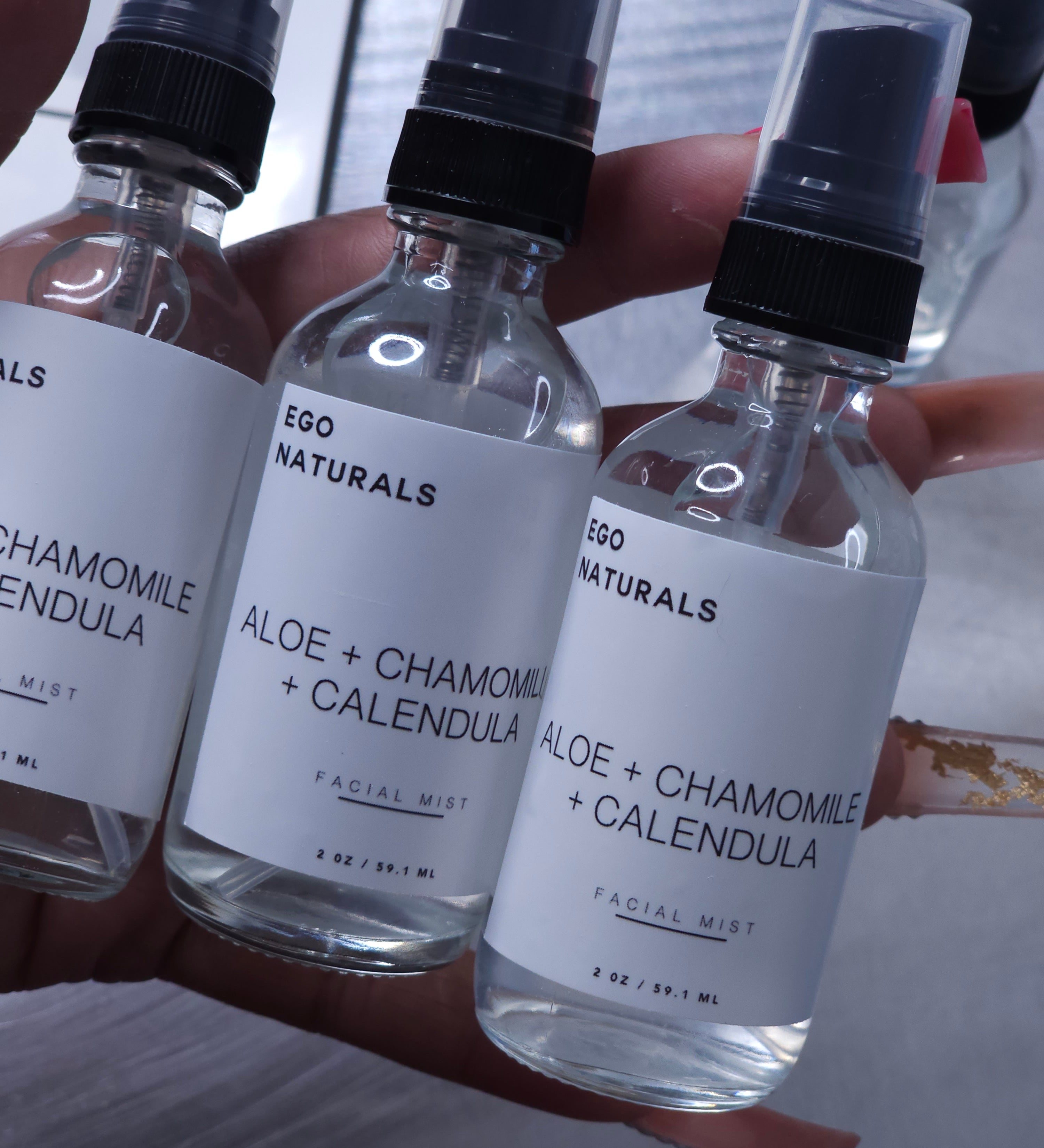 Aloe + Chamomile + Calendula Facial Mist - Ego Naturals